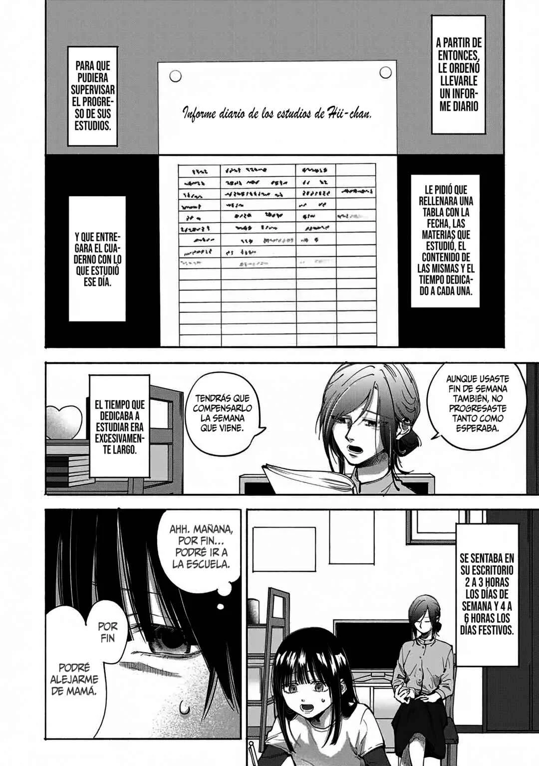 A Mother's Love, a Daughter's Prison Capítulo 3: Si apruebo... - Page 9