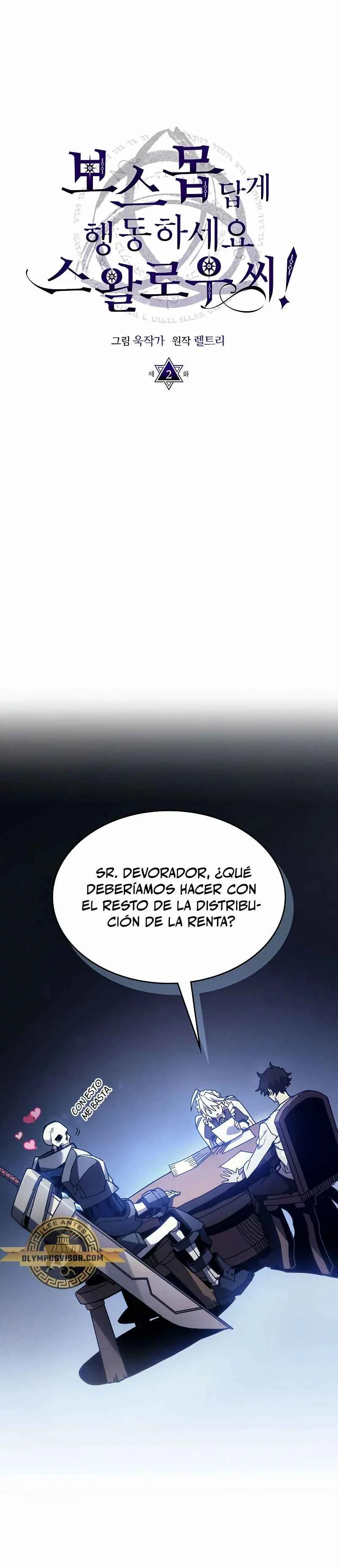 Act Like a Boss Monster, Mr. Swallow! Capítulo 2 - Page 3