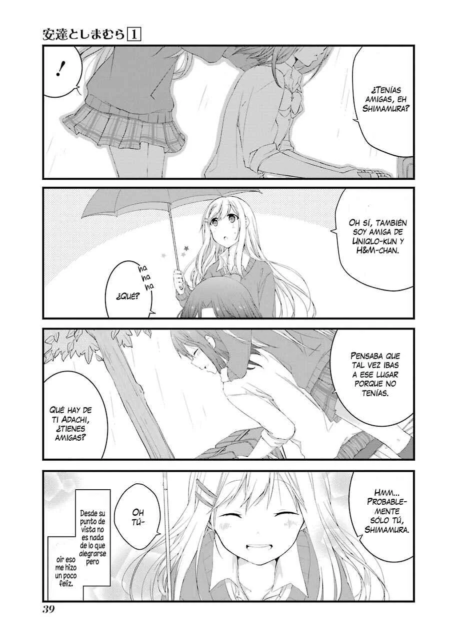 Adachi to Shimamura Capítulo 2: Distancia. - Page 18