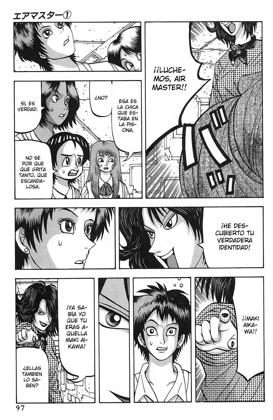 Air Master Capítulo 4: El desafío de Kaori Sakiyama - Page 13