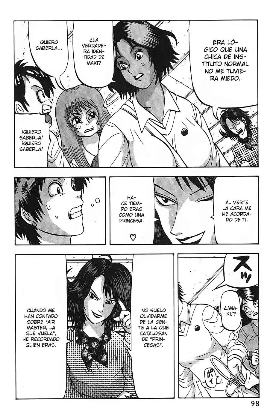 Air Master Capítulo 4: El desafío de Kaori Sakiyama - Page 14