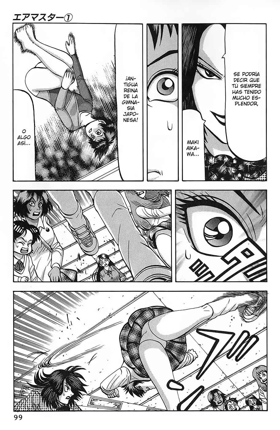 Air Master Capítulo 4: El desafío de Kaori Sakiyama - Page 15