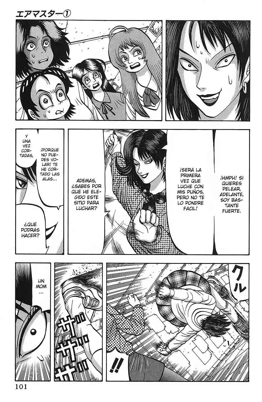 Air Master Capítulo 4: El desafío de Kaori Sakiyama - Page 17