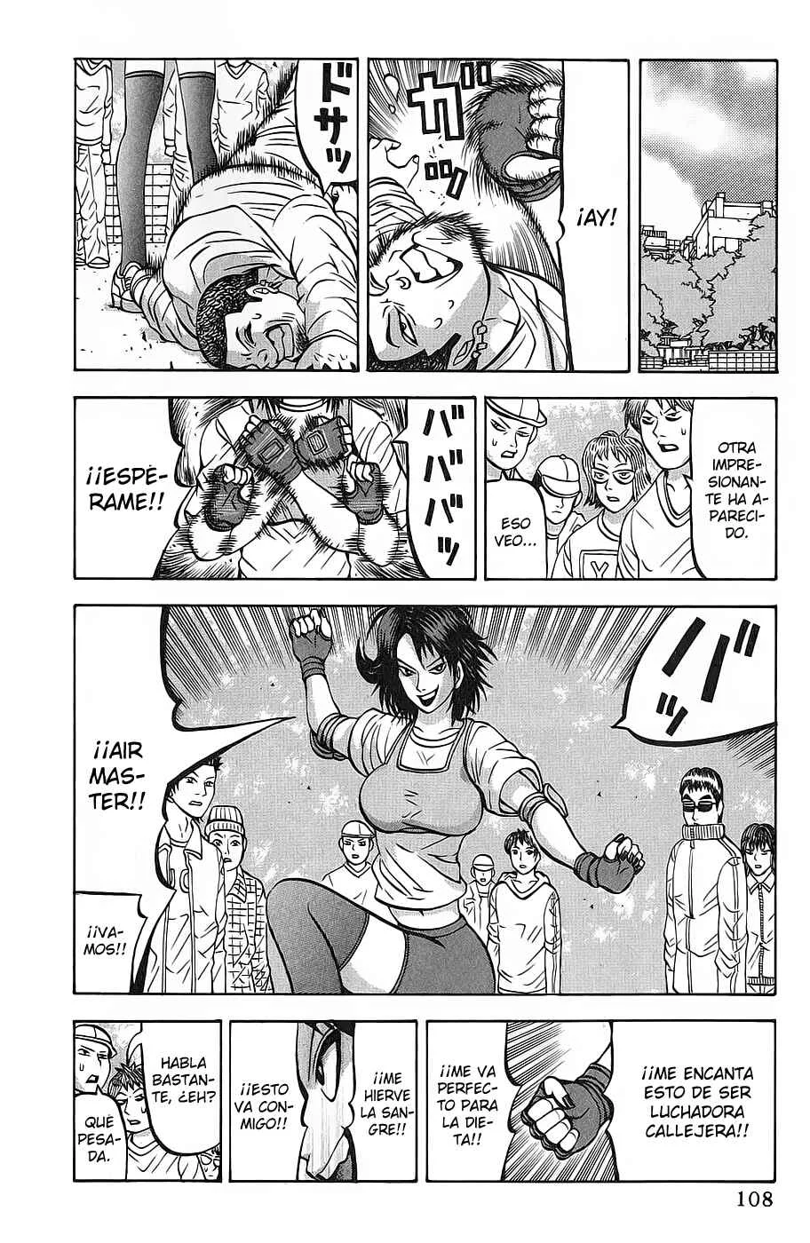 Air Master Capítulo 4: El desafío de Kaori Sakiyama - Page 24