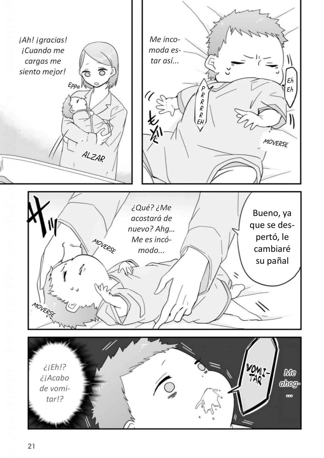 Akachan ni Tensei Shita Hanashi Capítulo 2: Qué difícil es ser bebé - Page 11