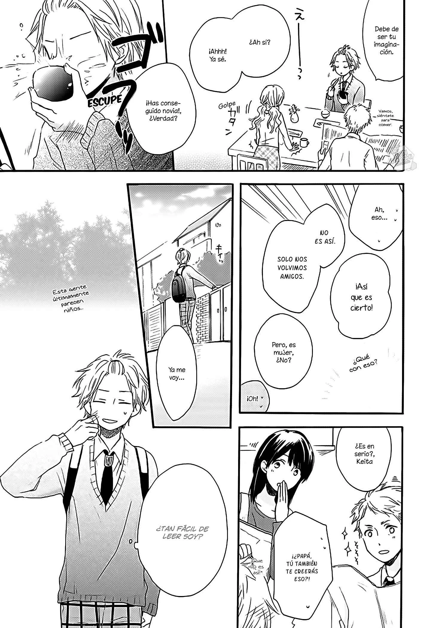 Akairo Crossroads Capítulo 4: Palabras casuales - Page 7