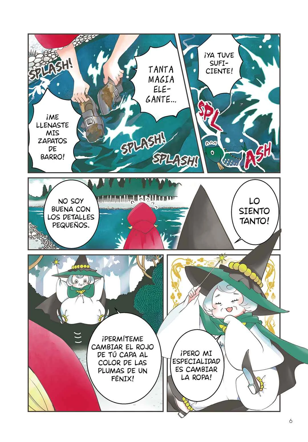 Akazukin, Tabi no Tochuu de Shitai to Deau. Capítulo 1: La complice de la zapatilla de cristal - Page 3