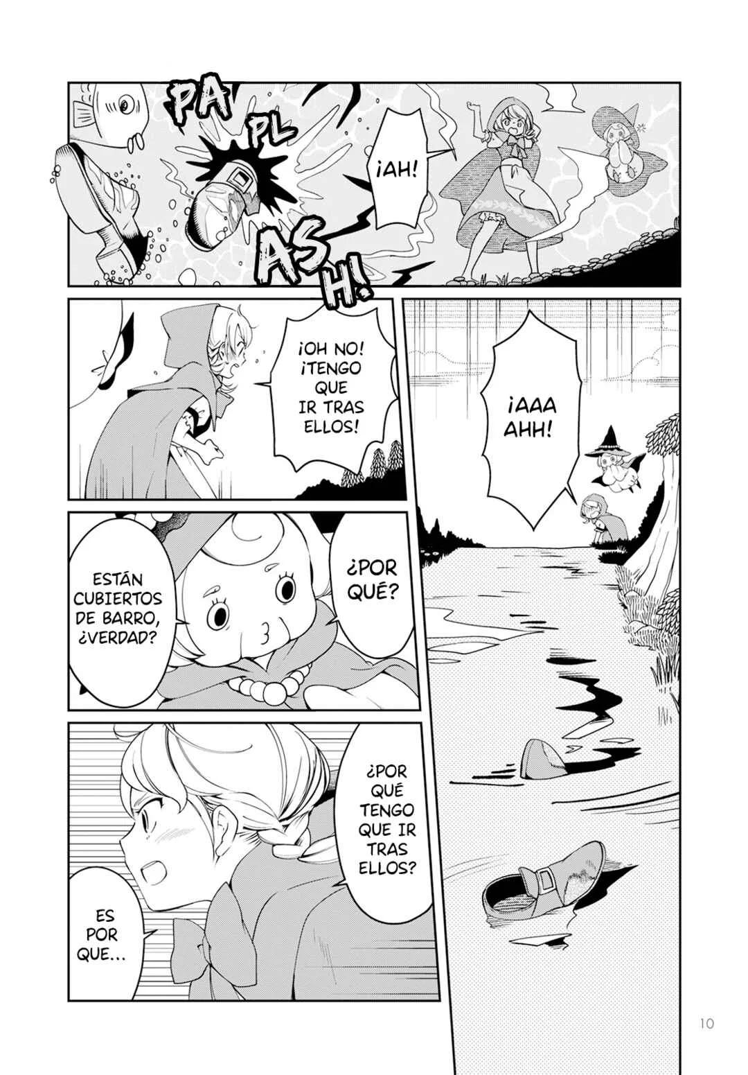 Akazukin, Tabi no Tochuu de Shitai to Deau. Capítulo 1: La complice de la zapatilla de cristal - Page 5