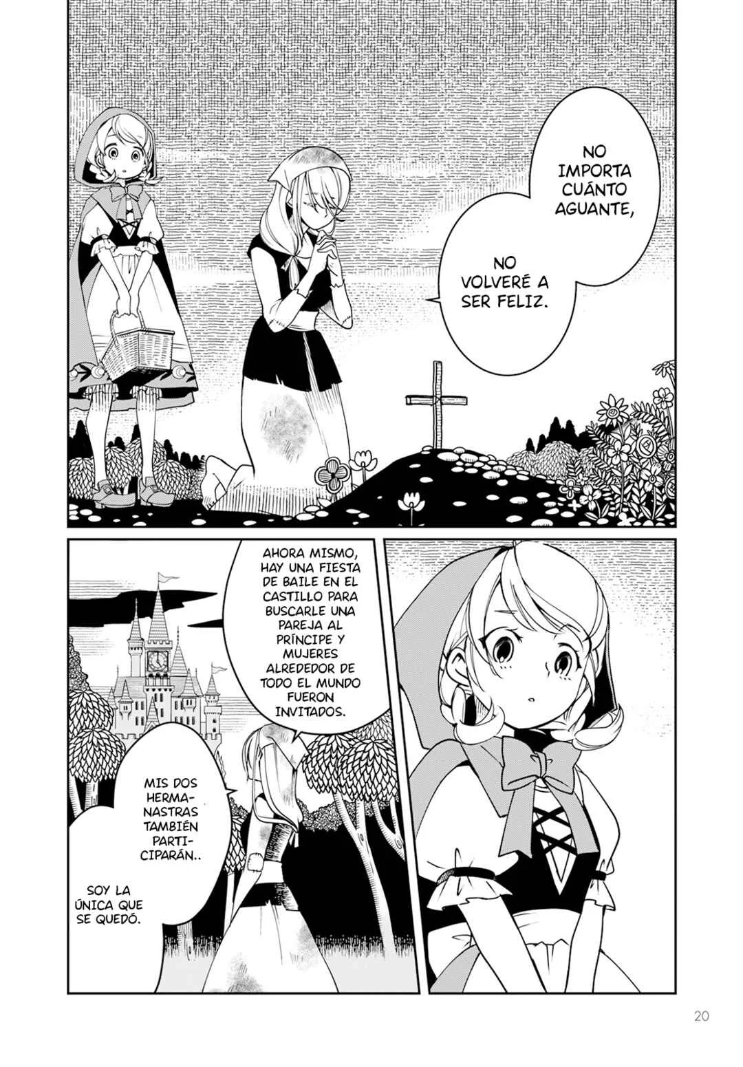 Akazukin, Tabi no Tochuu de Shitai to Deau. Capítulo 1: La complice de la zapatilla de cristal - Page 15