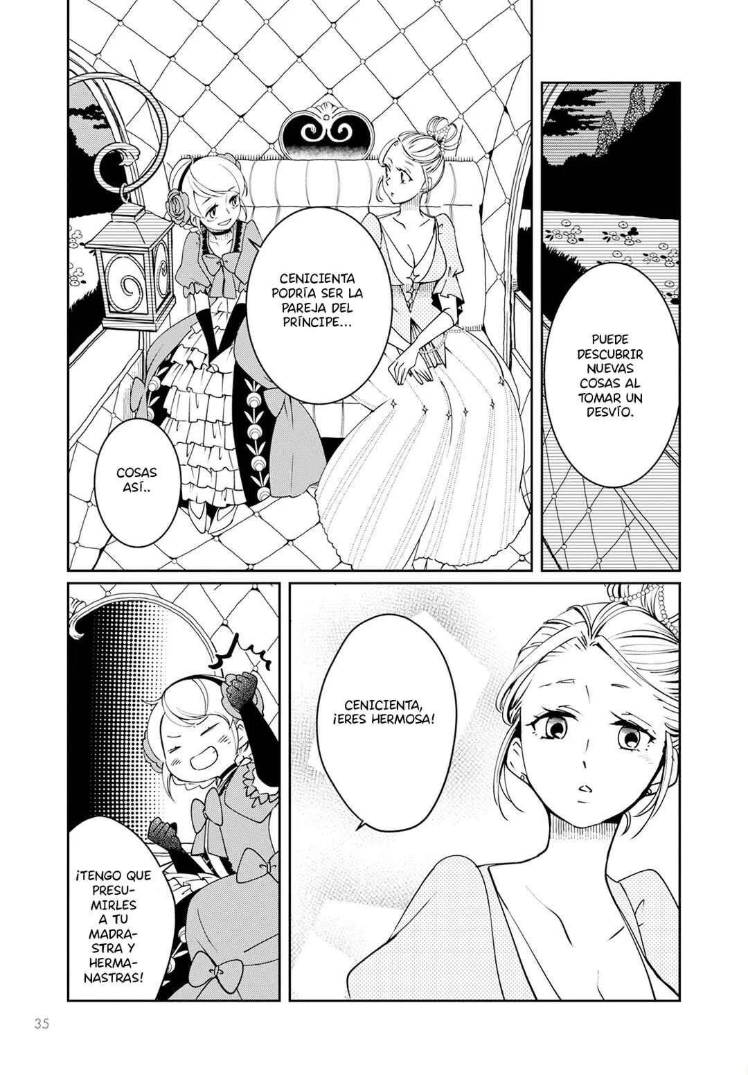 Akazukin, Tabi no Tochuu de Shitai to Deau. Capítulo 1: La complice de la zapatilla de cristal - Page 24