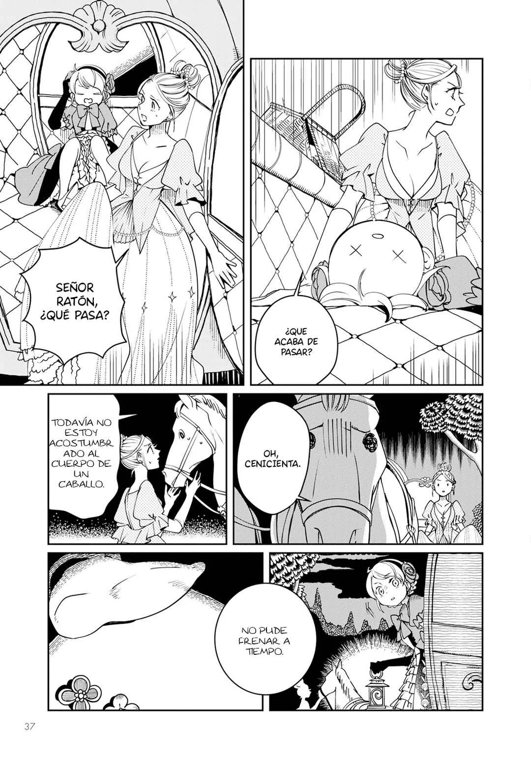 Akazukin, Tabi no Tochuu de Shitai to Deau. Capítulo 1: La complice de la zapatilla de cristal - Page 26