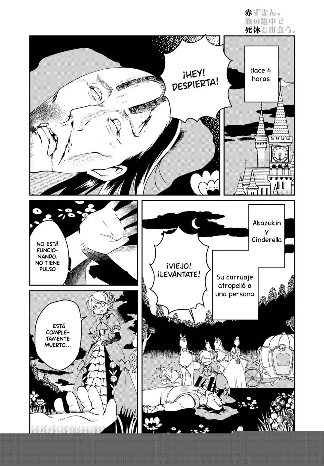 Akazukin, Tabi no Tochuu de Shitai to Deau. Capítulo 2: Cómplice de la Zapatilla de Cristal 2 - Page 5