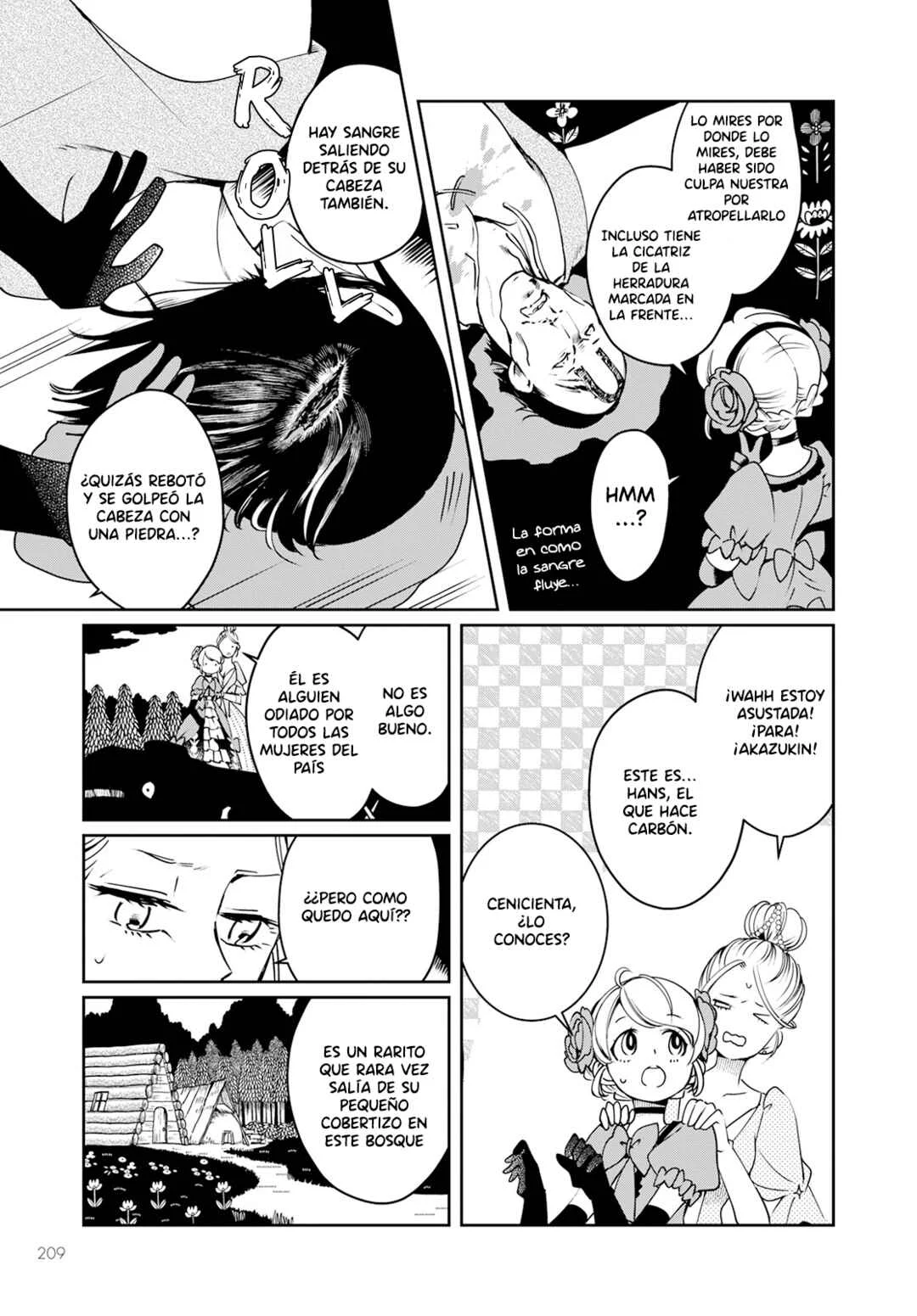 Akazukin, Tabi no Tochuu de Shitai to Deau. Capítulo 2: Cómplice de la Zapatilla de Cristal 2 - Page 6