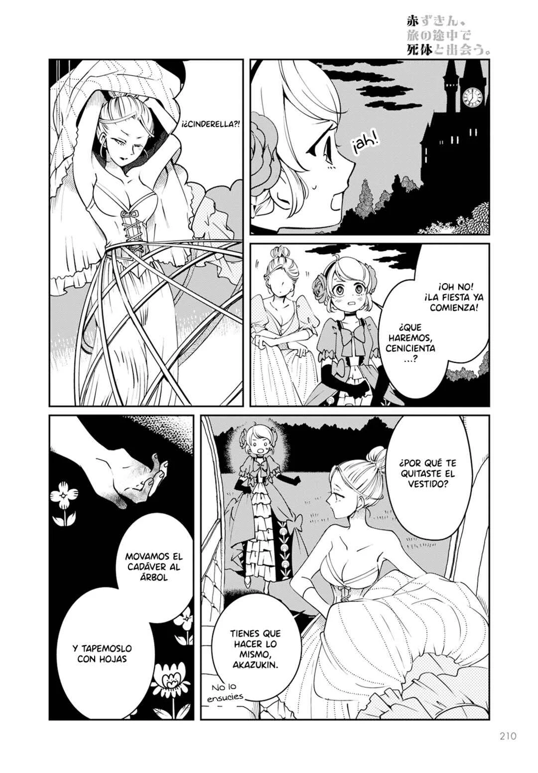 Akazukin, Tabi no Tochuu de Shitai to Deau. Capítulo 2: Cómplice de la Zapatilla de Cristal 2 - Page 7