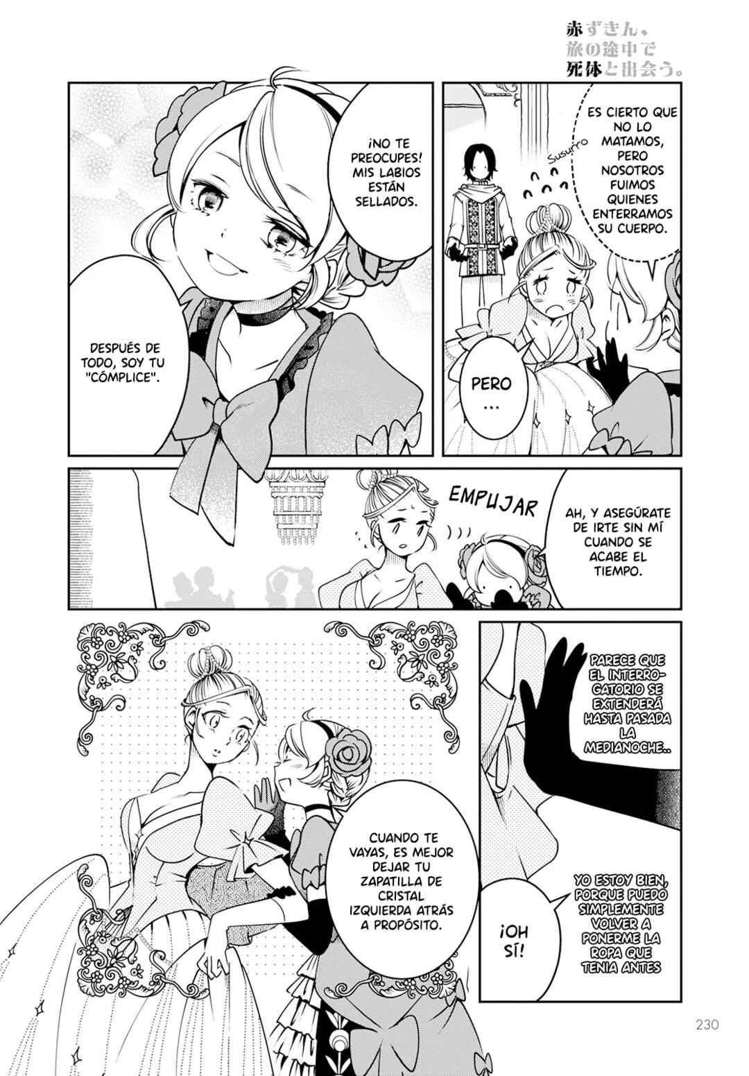 Akazukin, Tabi no Tochuu de Shitai to Deau. Capítulo 2: Cómplice de la Zapatilla de Cristal 2 - Page 27