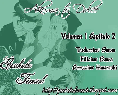 Akuma to Dolce Capítulo 2 - Page 1