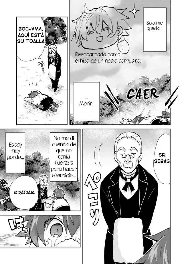 Akutoku Ryoushu no Musuko ni Tensei!? ~ Tanoshiku Mahou wo Manandeitara, Omei wo Henjou Shitemashita ~ Capítulo 1 - Page 12