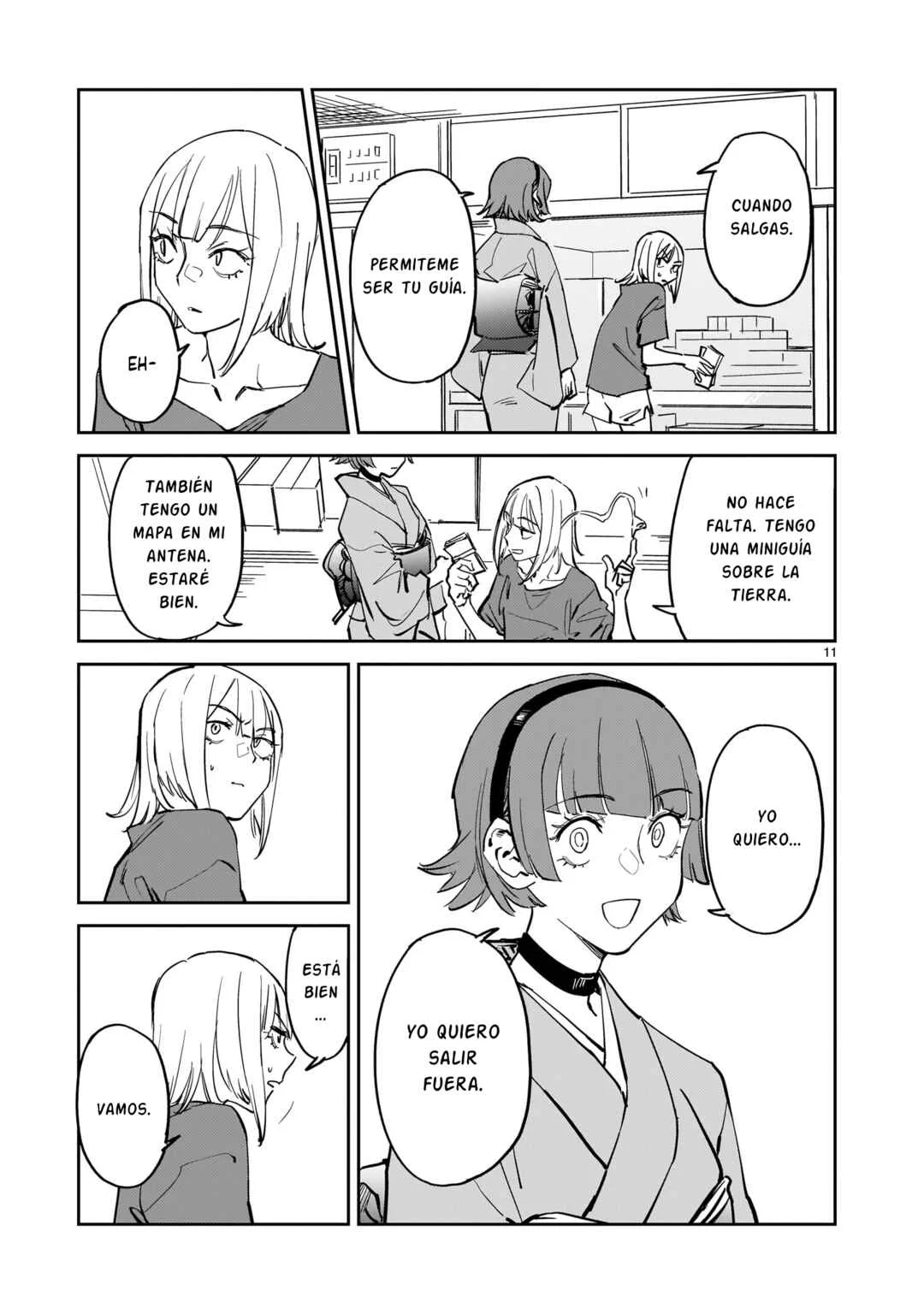 Aliens Capítulo 2: Comunicacion - Page 11