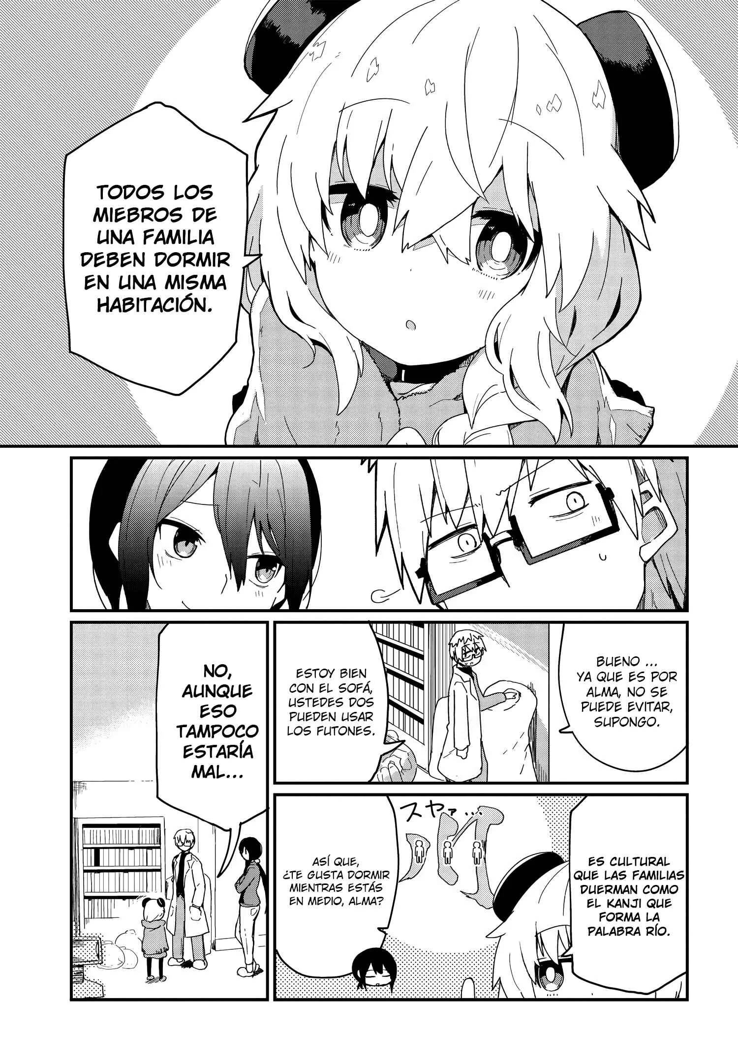 Alma-chan wa Kazoku ni Naritai Capítulo 3 - Page 4