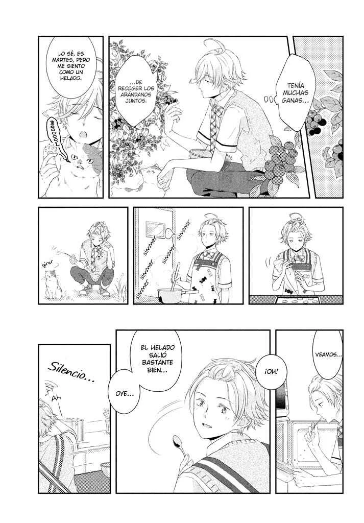 Amaama-kun's Strange Temptation Capítulo 5: El helado de arándanos mientras no podía verte - Page 8