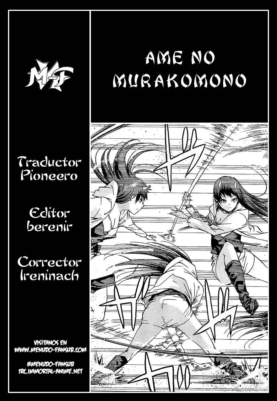 Ame no Murakumono Capítulo 1: Purificación del fuego sagrado - Page 1