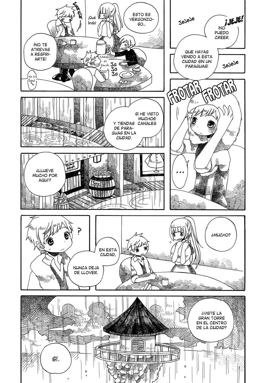 Ame to Hare no Kaze no Tabi Capítulo 1: La torre de la ciudad lluviosa - Page 7