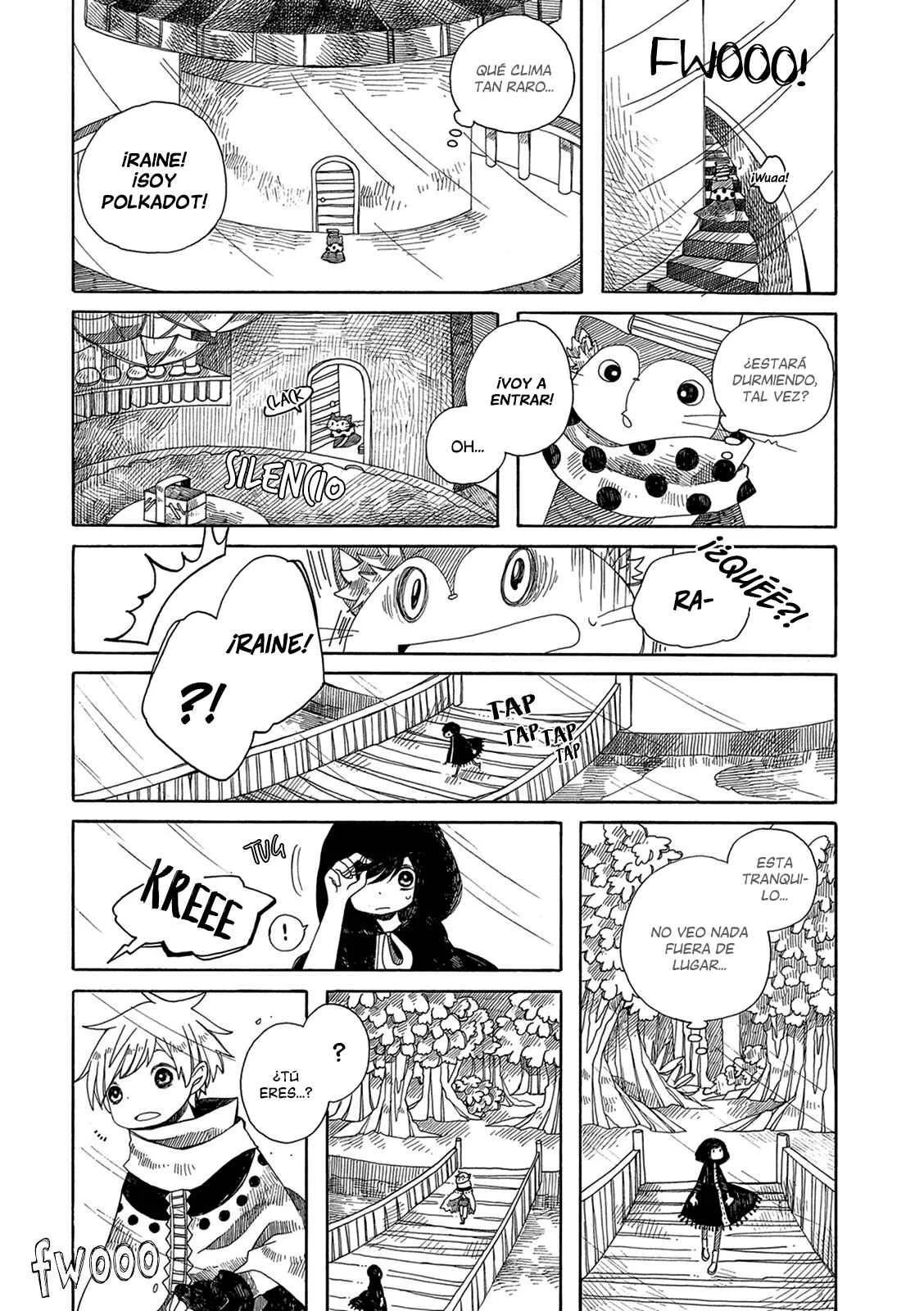 Ame to Hare no Kaze no Tabi Capítulo 1: La torre de la ciudad lluviosa - Page 14