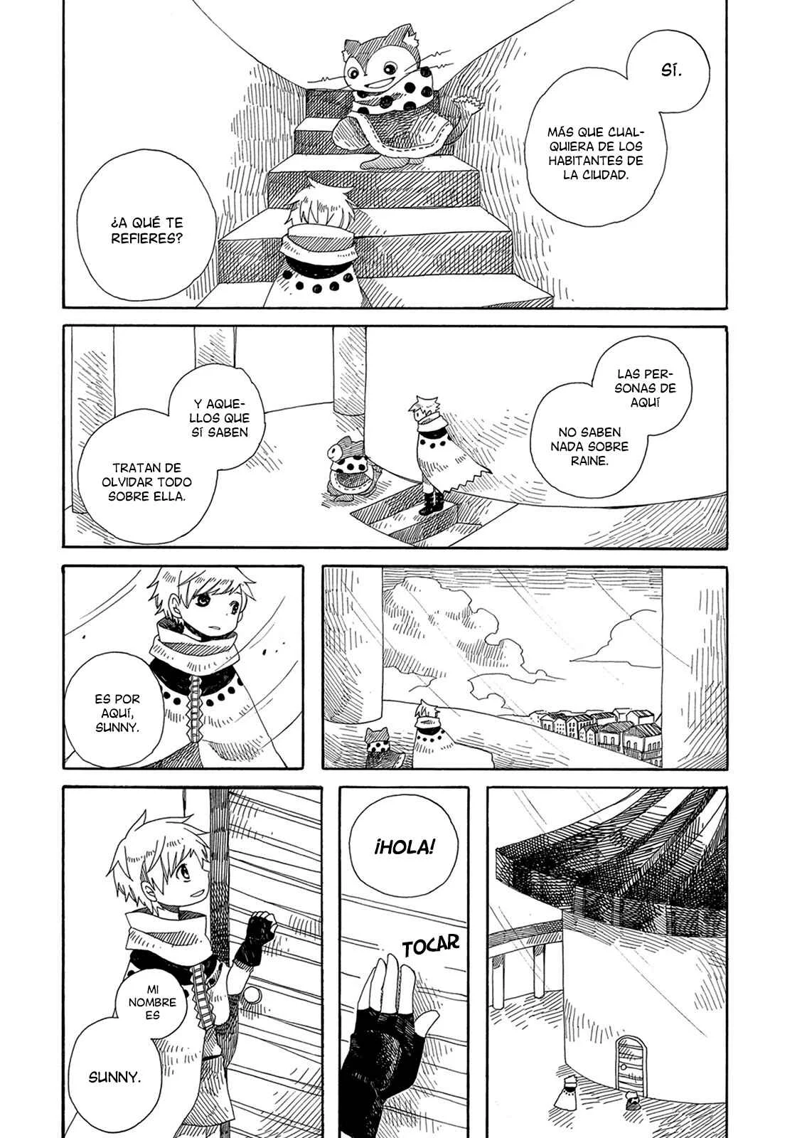 Ame to Hare no Kaze no Tabi Capítulo 1: La torre de la ciudad lluviosa - Page 18