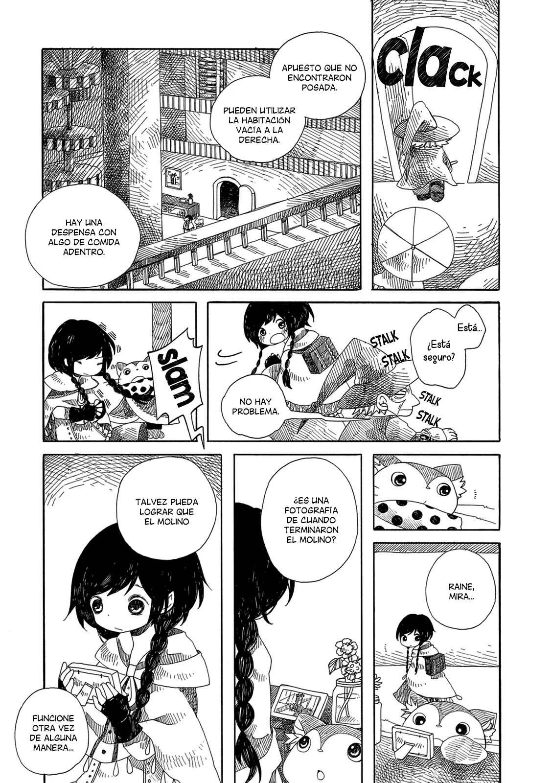 Ame to Hare no Kaze no Tabi Capítulo 2: La ciudad del molino de viento - Page 12