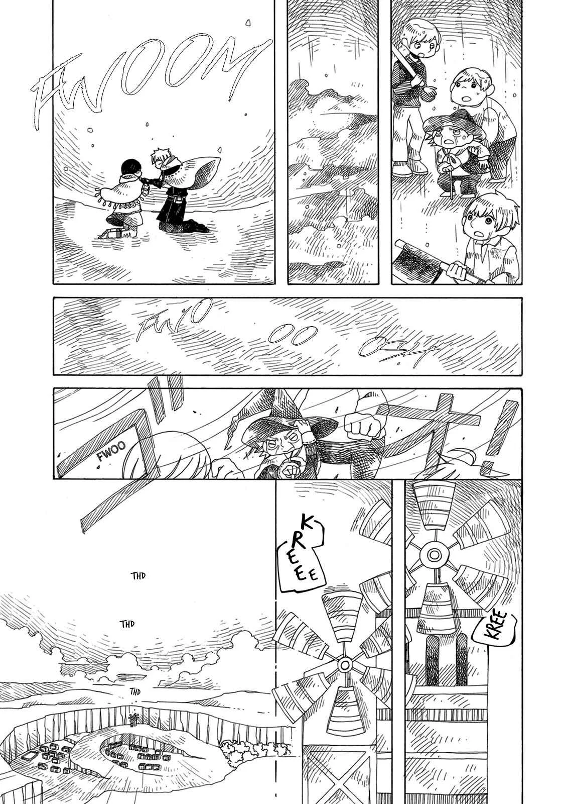 Ame to Hare no Kaze no Tabi Capítulo 2: La ciudad del molino de viento - Page 19