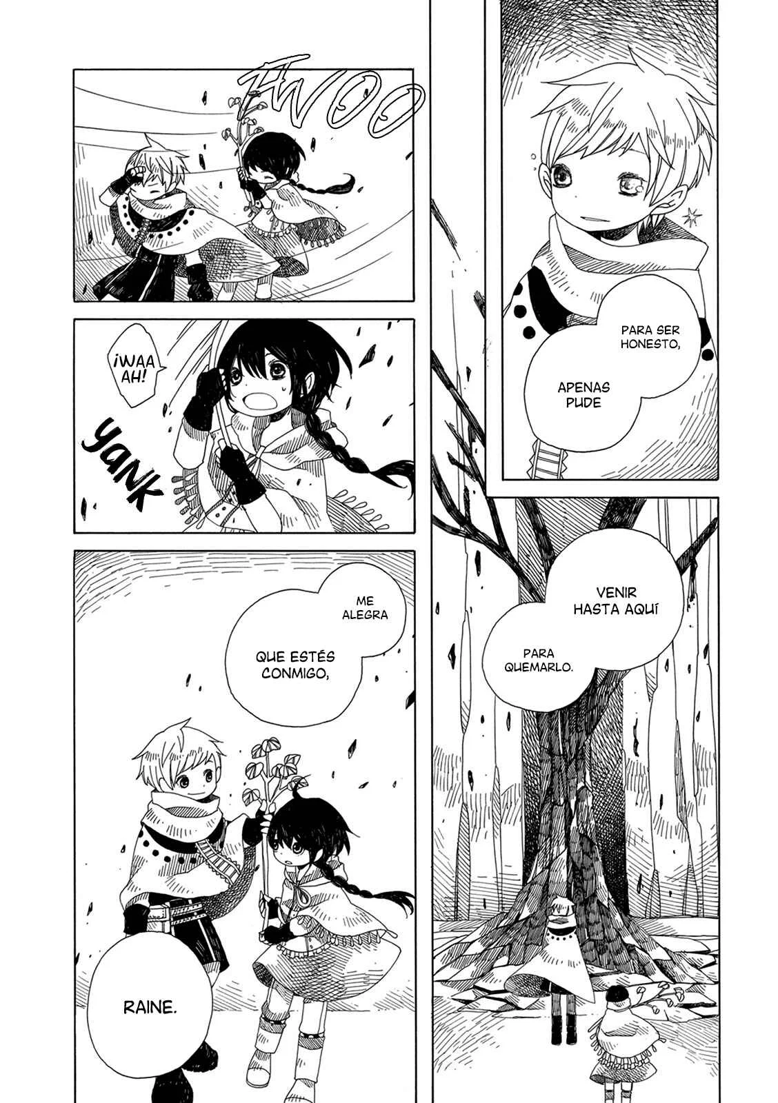 Ame to Hare no Kaze no Tabi Capítulo 2: La ciudad del molino de viento - Page 28