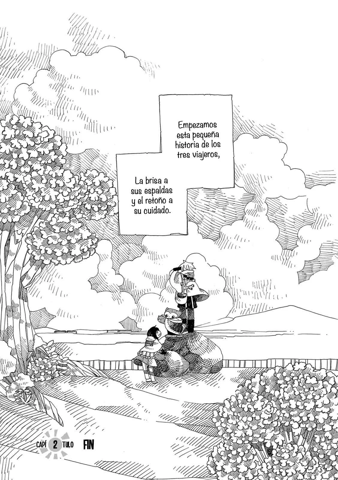 Ame to Hare no Kaze no Tabi Capítulo 2: La ciudad del molino de viento - Page 32