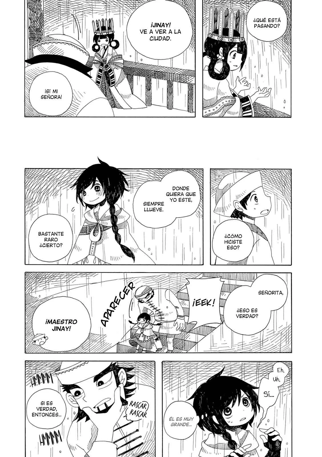 Ame to Hare no Kaze no Tabi Capítulo 3: El reino del desierto - Page 9