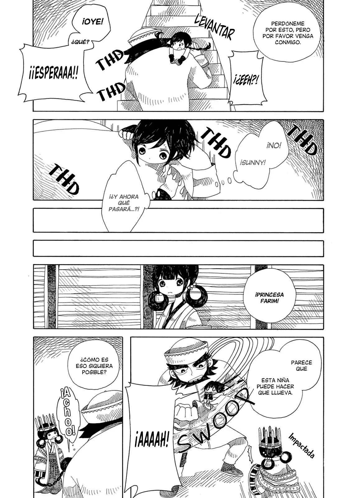 Ame to Hare no Kaze no Tabi Capítulo 3: El reino del desierto - Page 10
