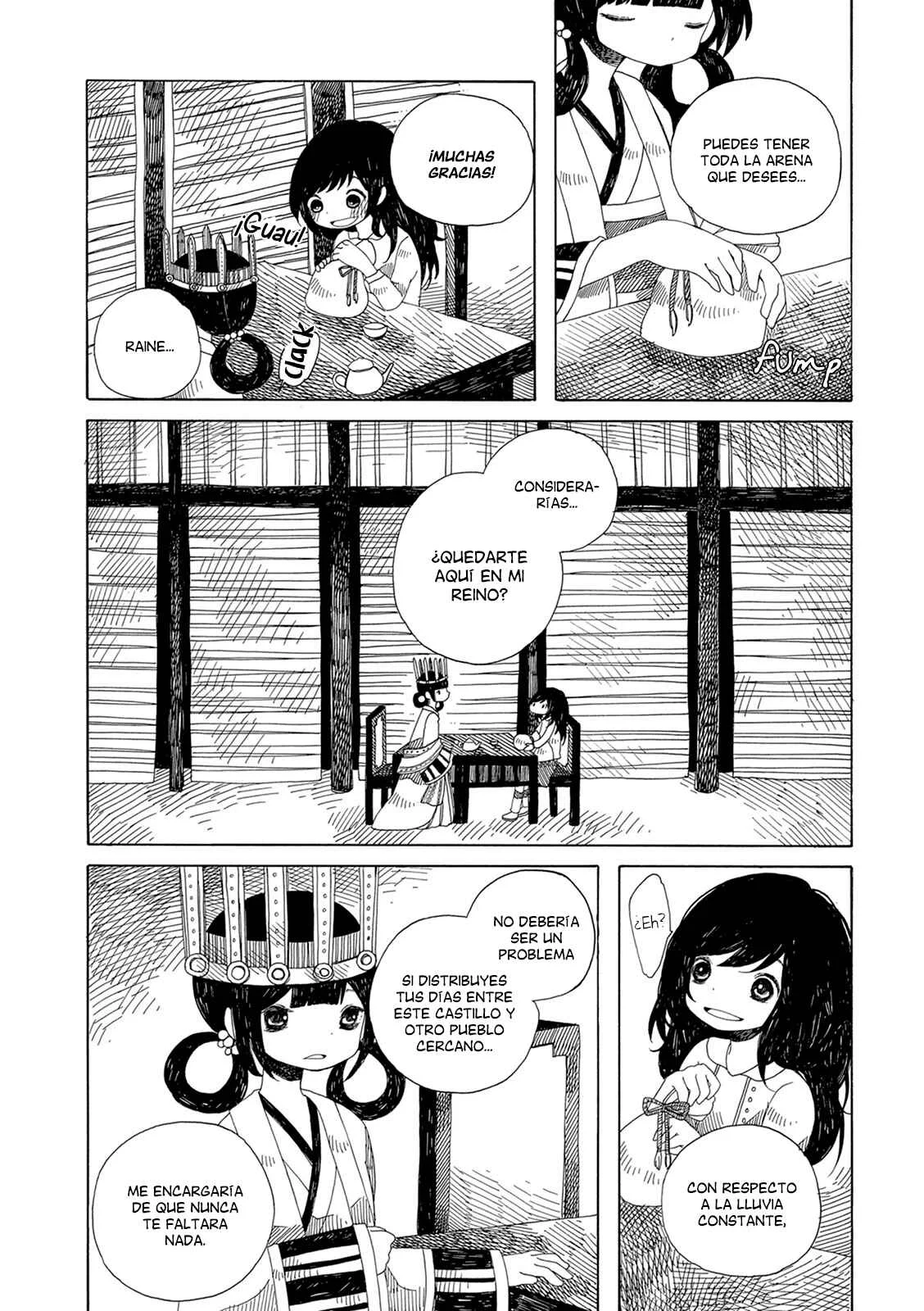 Ame to Hare no Kaze no Tabi Capítulo 3: El reino del desierto - Page 12