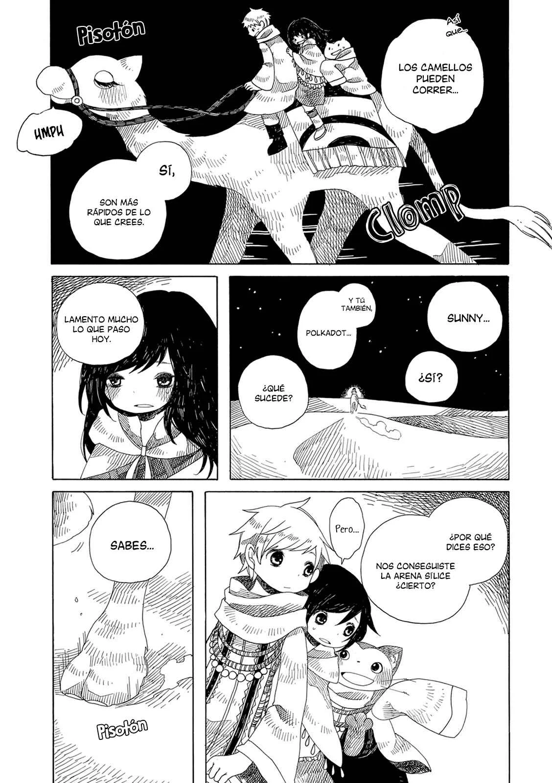 Ame to Hare no Kaze no Tabi Capítulo 3: El reino del desierto - Page 19