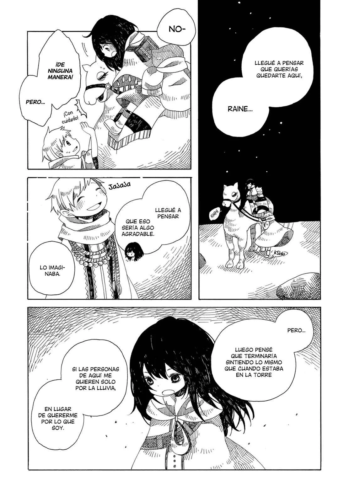 Ame to Hare no Kaze no Tabi Capítulo 3: El reino del desierto - Page 20