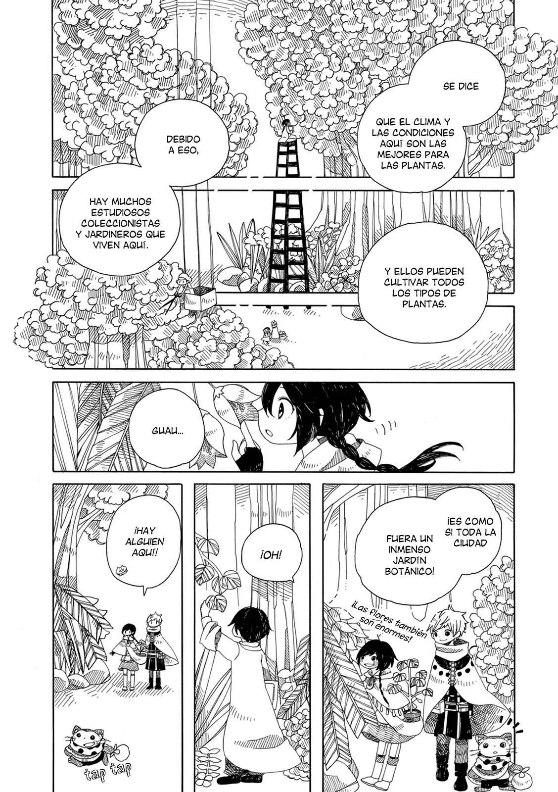 Ame to Hare no Kaze no Tabi Capítulo 4: El reino del bosque El Jardín del Titán - Page 4