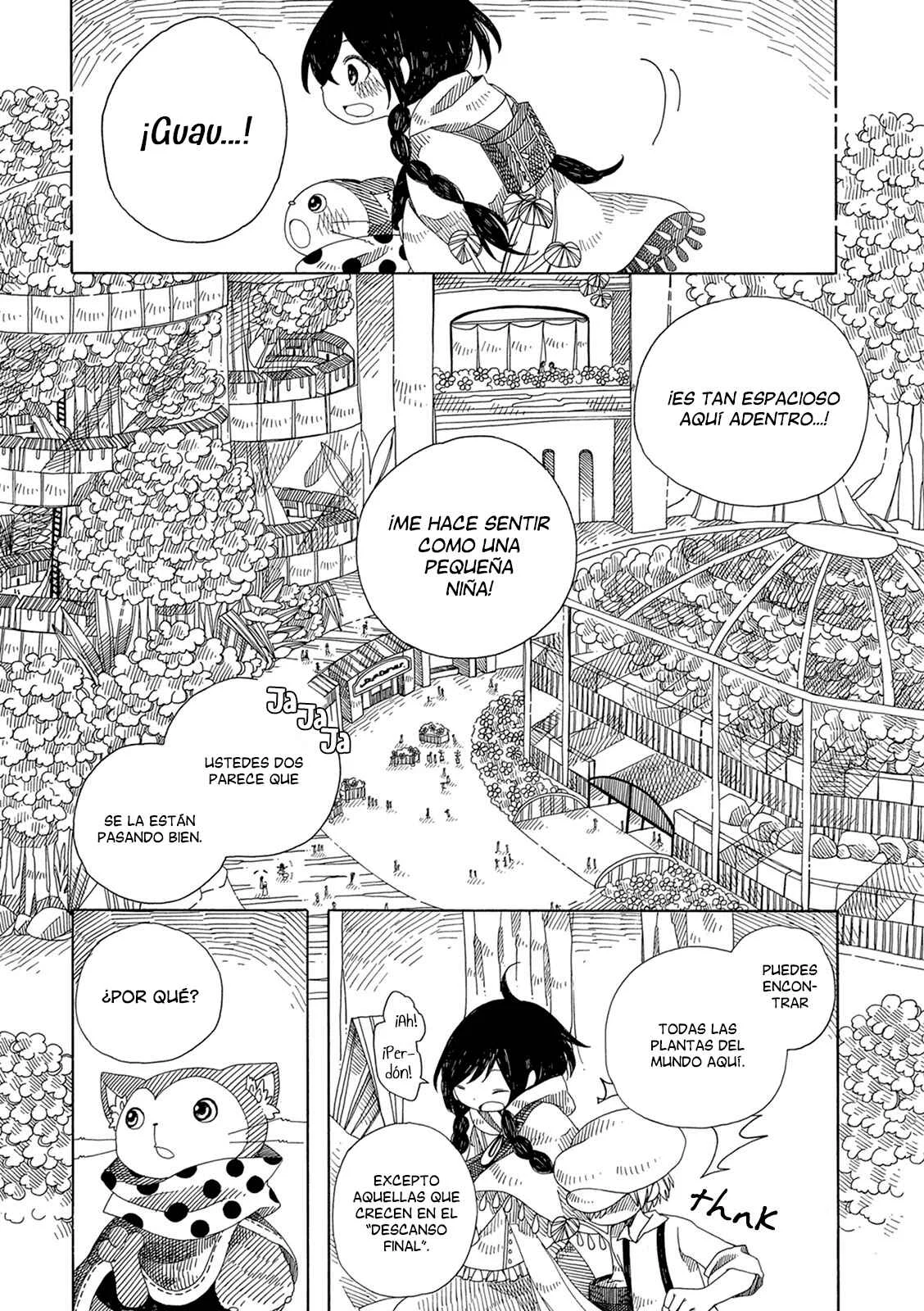 Ame to Hare no Kaze no Tabi Capítulo 4: El reino del bosque El Jardín del Titán - Page 7