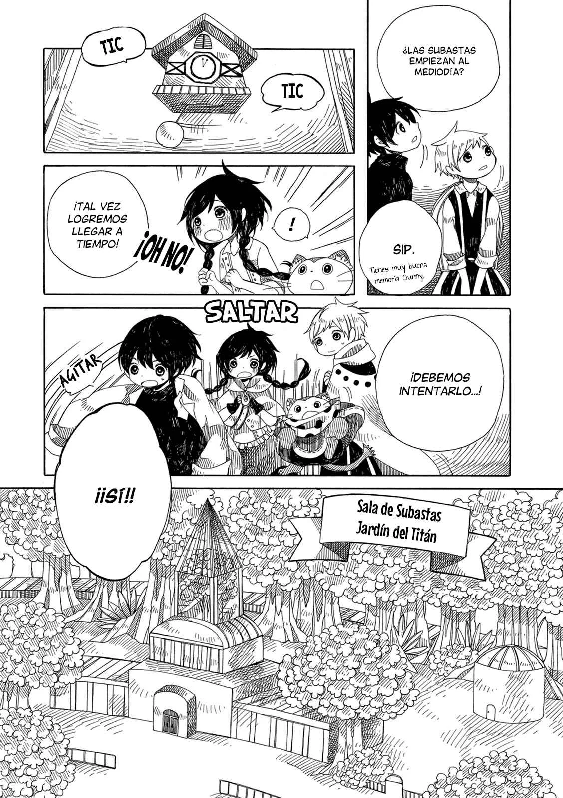 Ame to Hare no Kaze no Tabi Capítulo 4: El reino del bosque El Jardín del Titán - Page 11