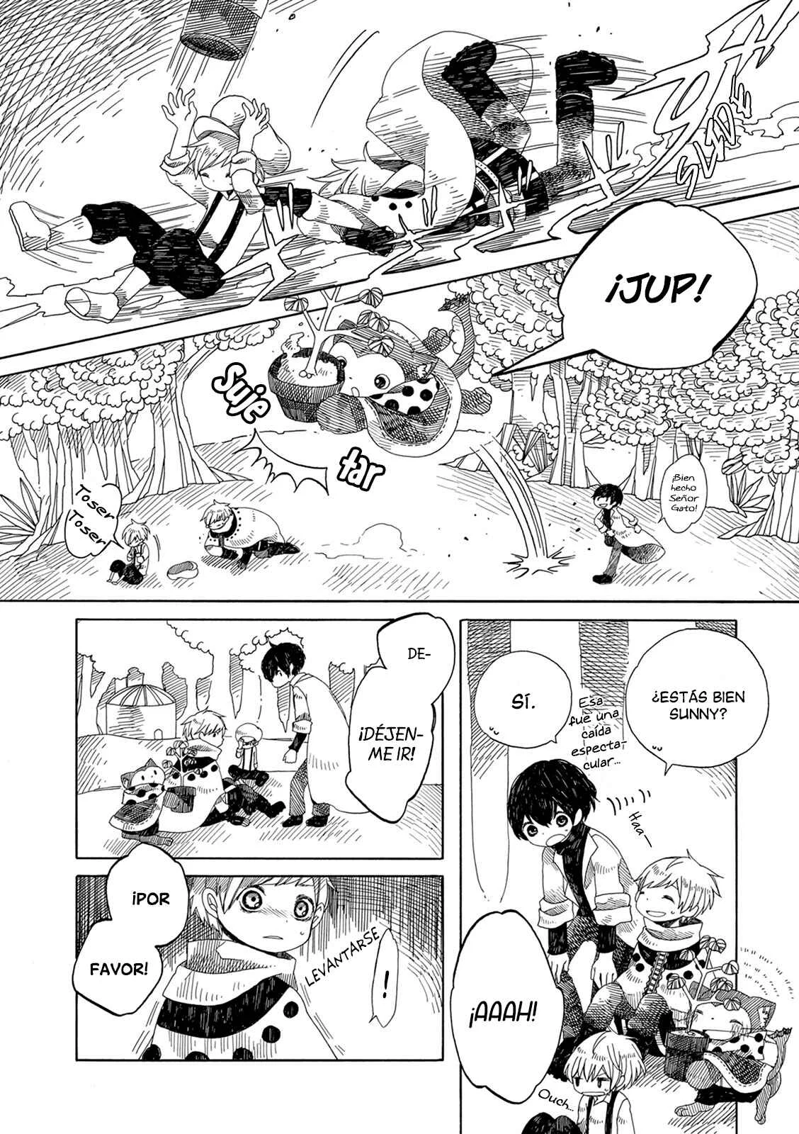 Ame to Hare no Kaze no Tabi Capítulo 4: El reino del bosque El Jardín del Titán - Page 19