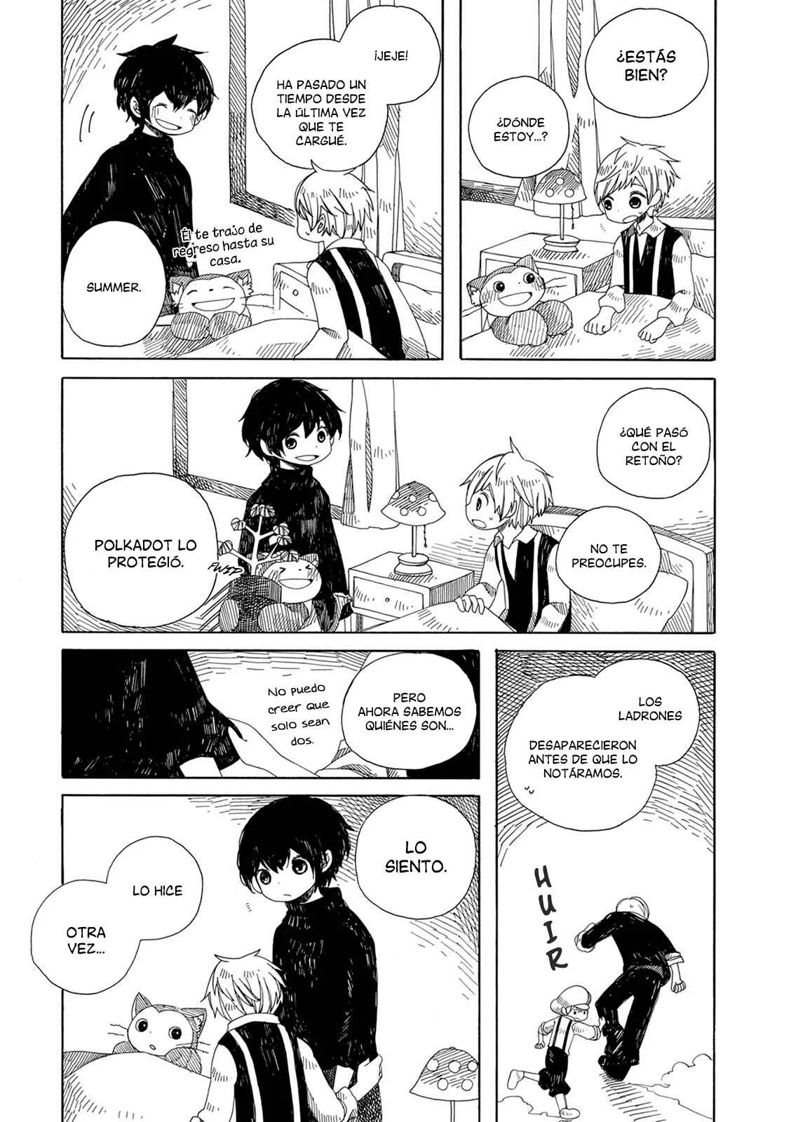 Ame to Hare no Kaze no Tabi Capítulo 4: El reino del bosque El Jardín del Titán - Page 24