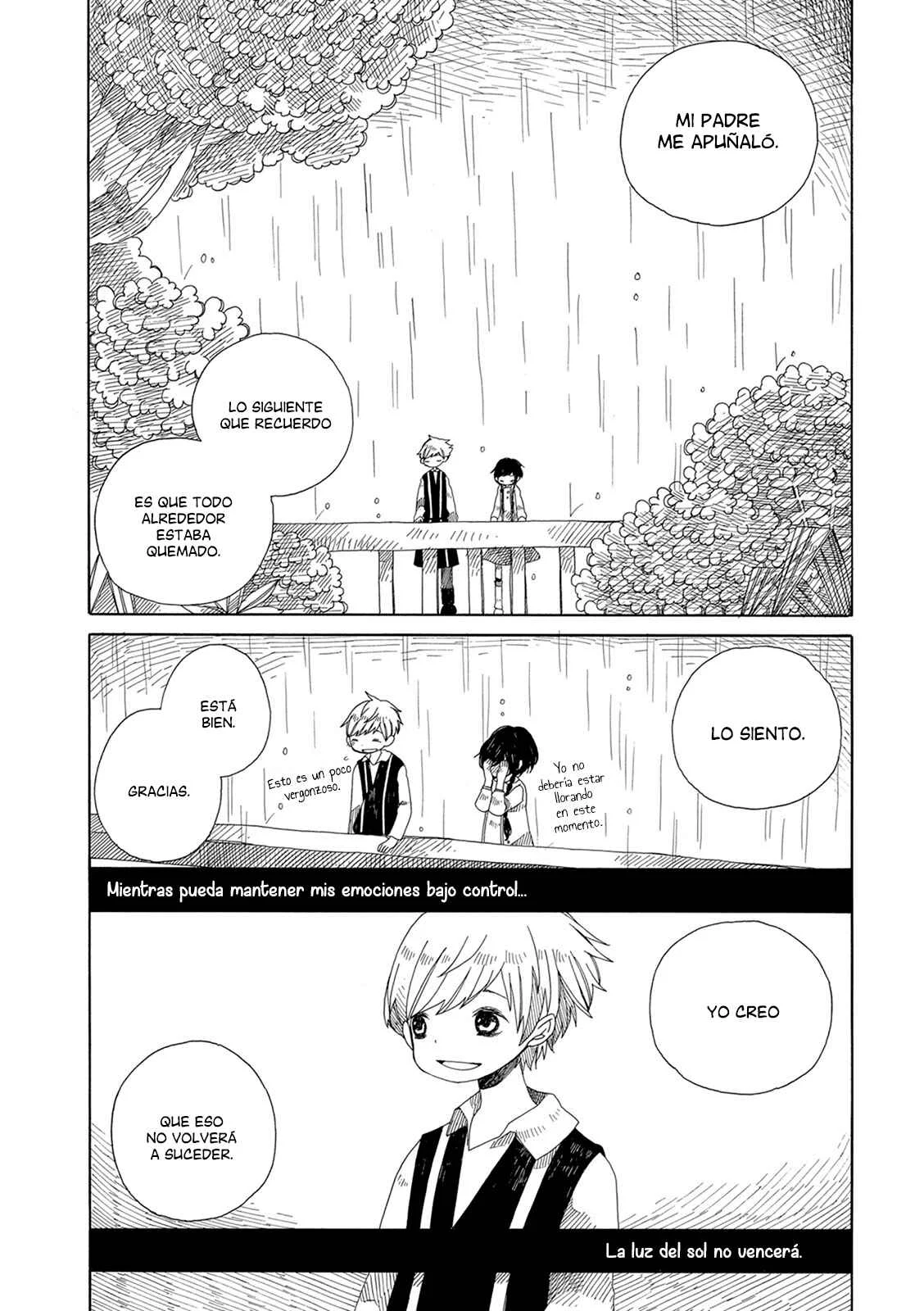 Ame to Hare no Kaze no Tabi Capítulo 4: El reino del bosque El Jardín del Titán - Page 27