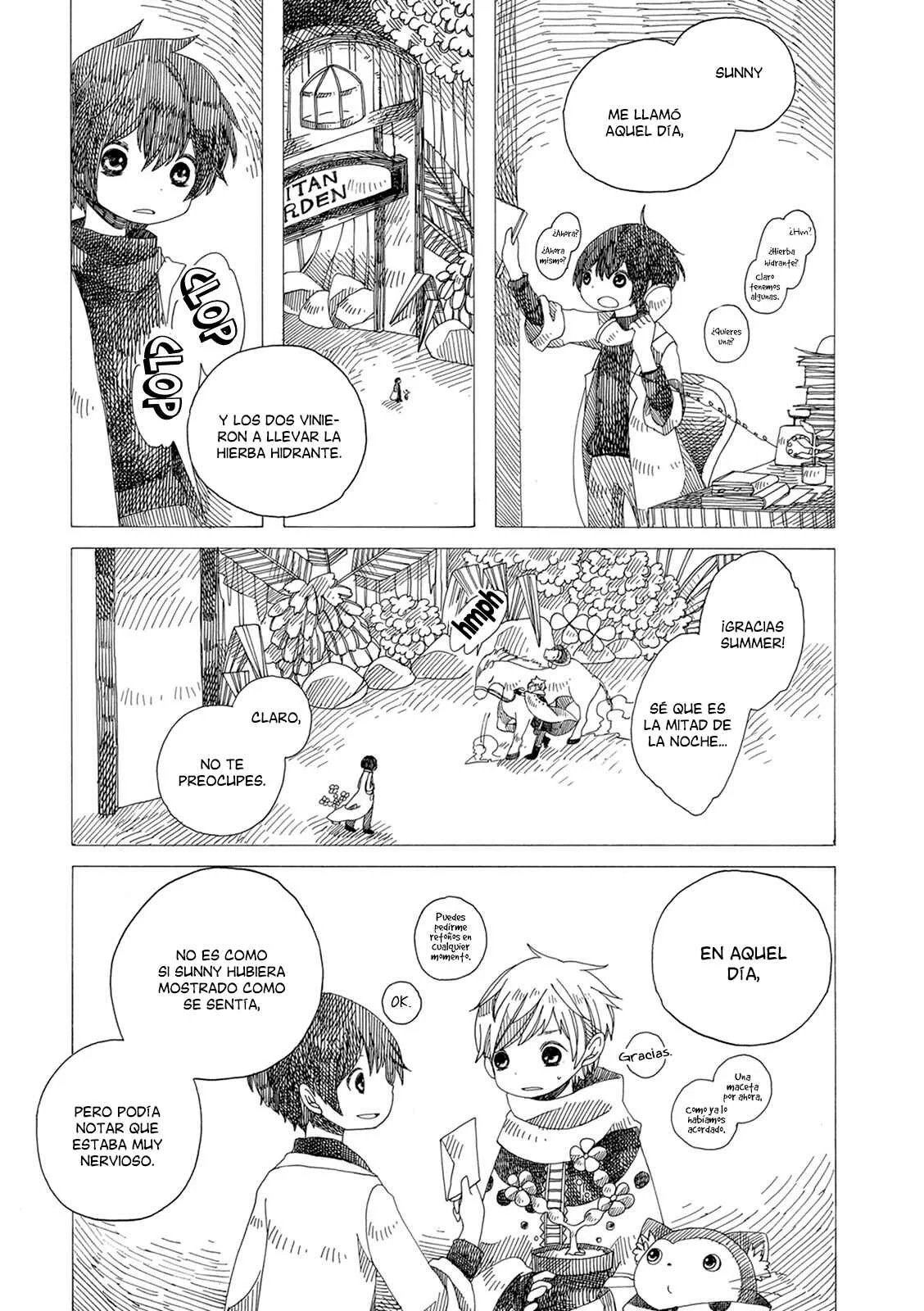 Ame to Hare no Kaze no Tabi Capítulo 4: El reino del bosque El Jardín del Titán - Page 30