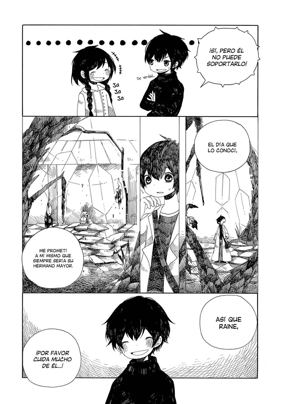 Ame to Hare no Kaze no Tabi Capítulo 4: El reino del bosque El Jardín del Titán - Page 32