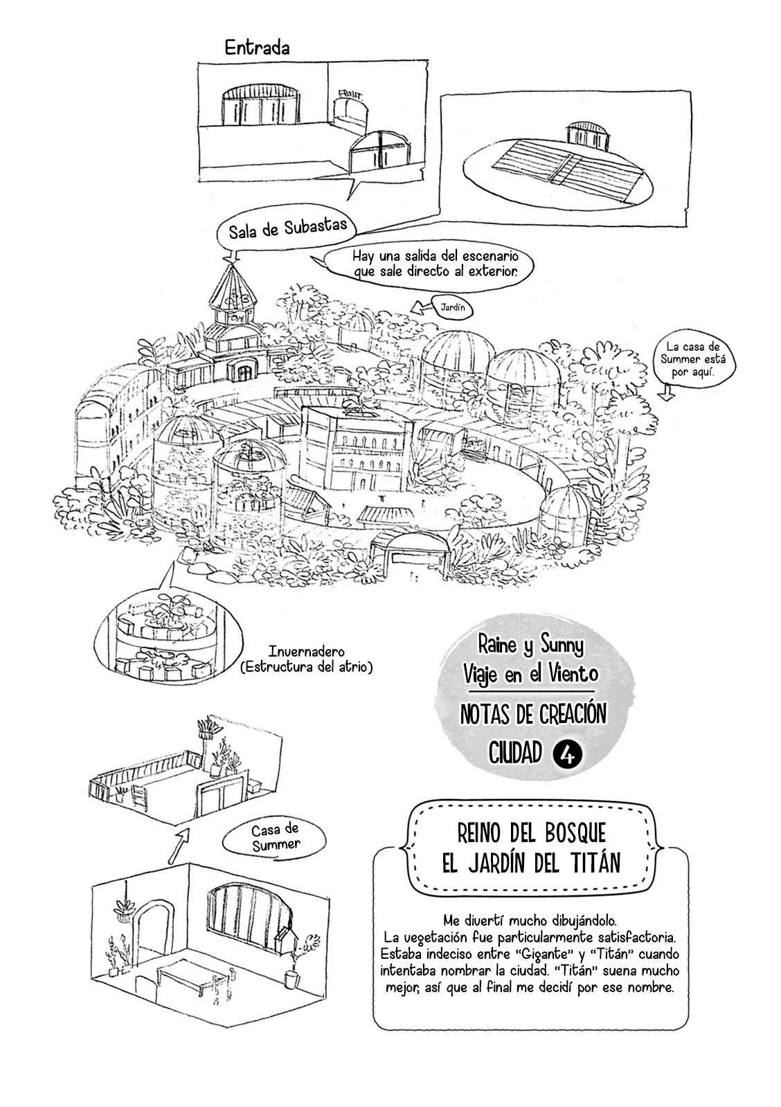 Ame to Hare no Kaze no Tabi Capítulo 4: El reino del bosque El Jardín del Titán - Page 34