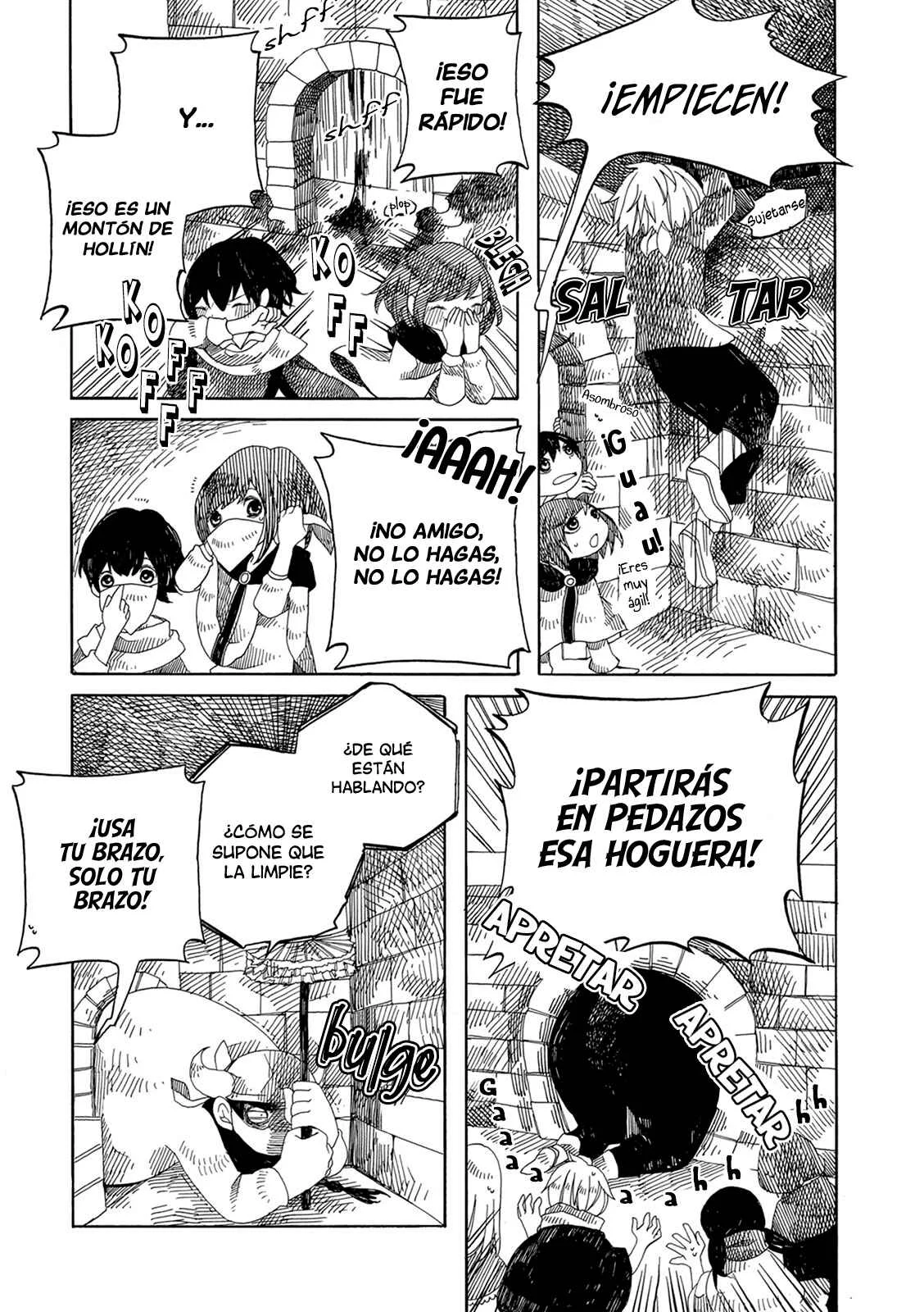 Ame to Hare no Kaze no Tabi Capítulo 5: Limpieza de la Mansión del Bosque Oscuro P.1 - Page 16