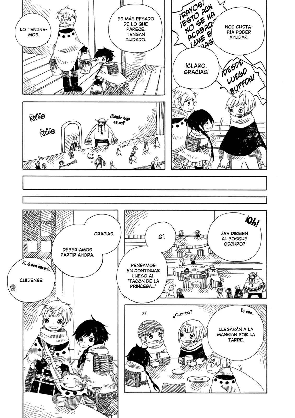 Ame to Hare no Kaze no Tabi Capítulo 5: Limpieza de la Mansión del Bosque Oscuro P.1 - Page 20