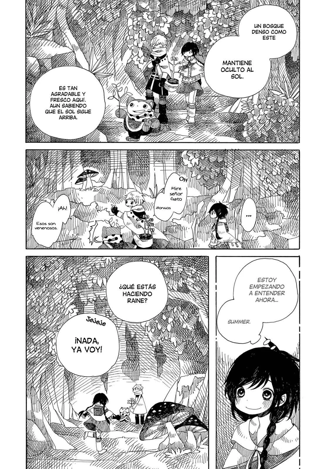 Ame to Hare no Kaze no Tabi Capítulo 5: Limpieza de la Mansión del Bosque Oscuro P.1 - Page 24