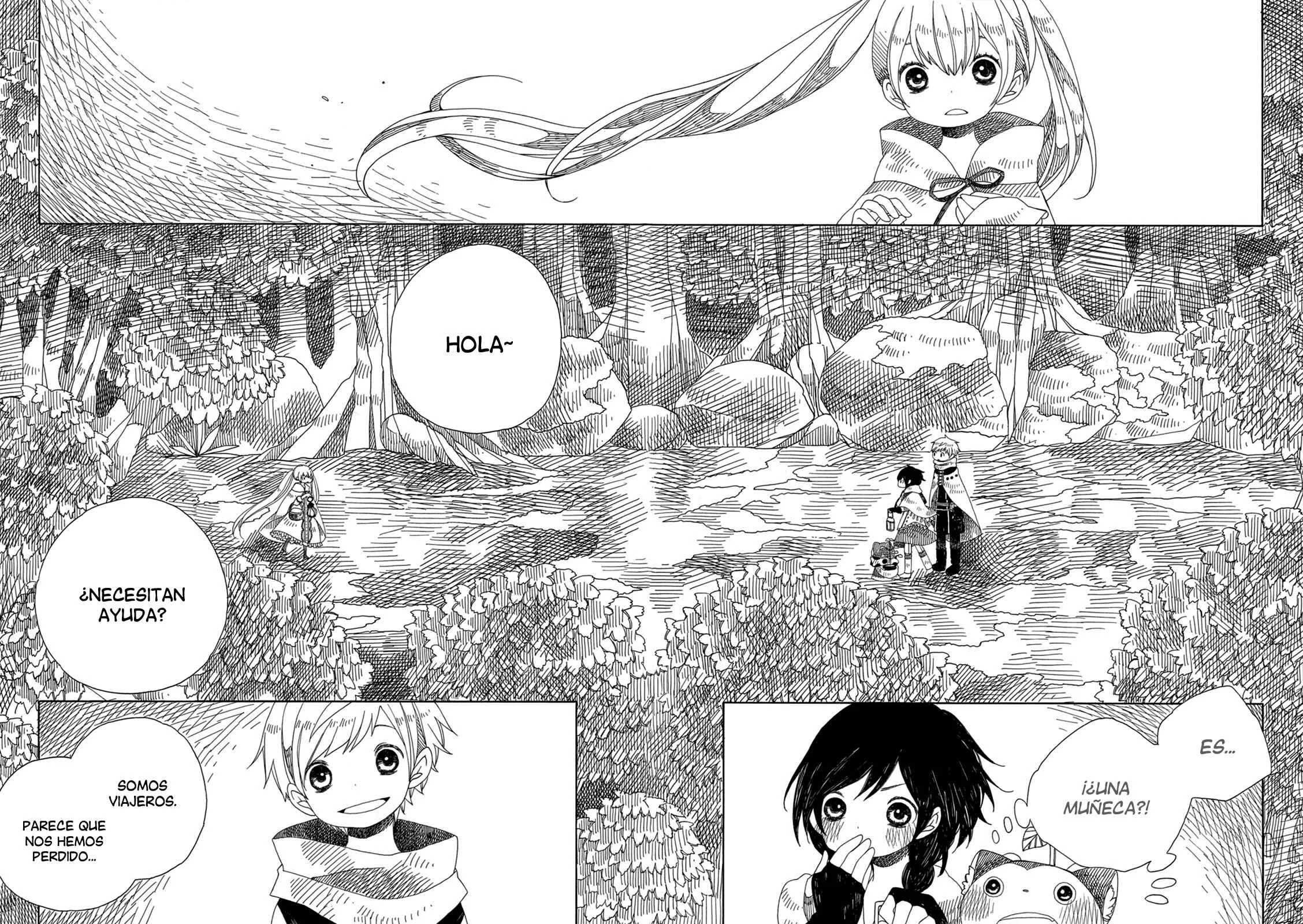 Ame to Hare no Kaze no Tabi Capítulo 5: Limpieza de la Mansión del Bosque Oscuro P.1 - Page 27